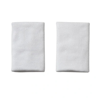 Muñequeras Adidas Blanco/Negro 2 unidades