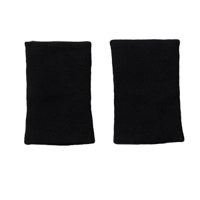 Muñequeras Adidas Negro/Blanco 2 unidades