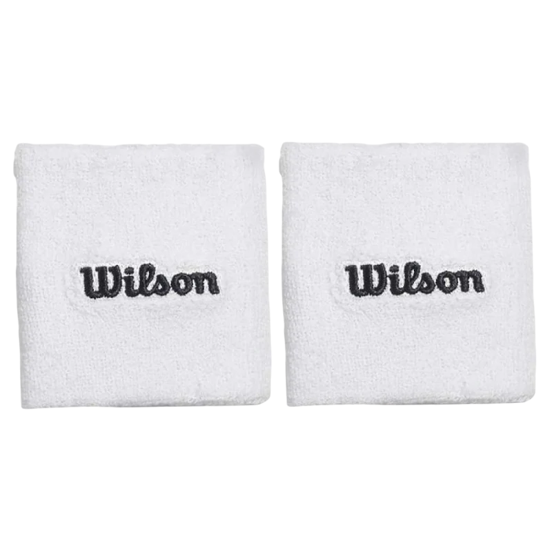 Muñequeras Wilson Blanco 2 unidades
