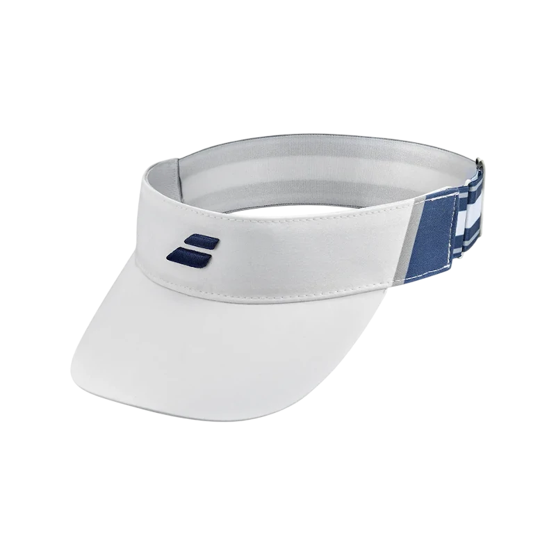 Visera Babolat Elastic Visor Blanco/Azul 2025