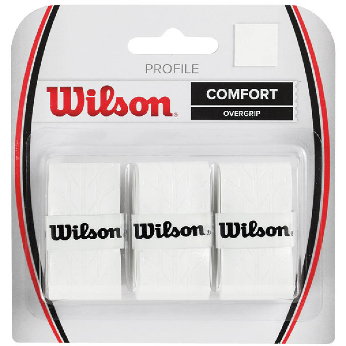 Pack 3 Overgrips Wilson Profile Comfort Blanco