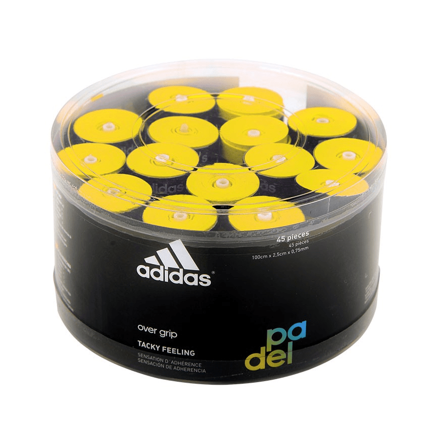 Tambor Overgrips Adidas Amarillo 45 unidades