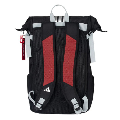 Mochila Adidas Multigame Negro/Rojo 3.4 Ale Galán 2025