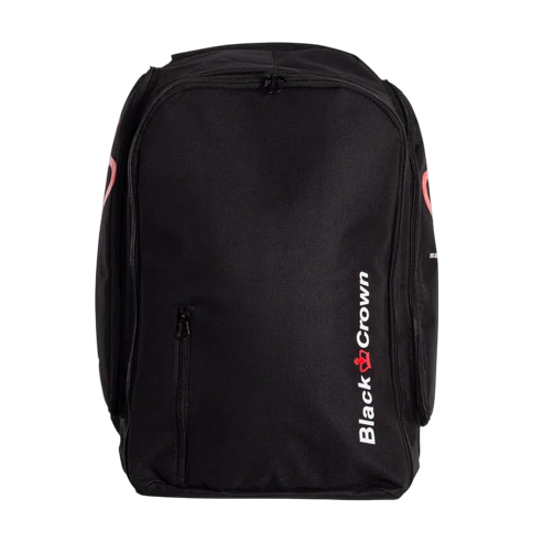 Mochila Black Crown Focus Negra y Roja 2025