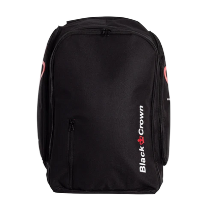 Mochila Black Crown Focus Negra y Roja 2025