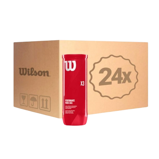 Cajón de Bolas Wilson Padel X3 24 Botes