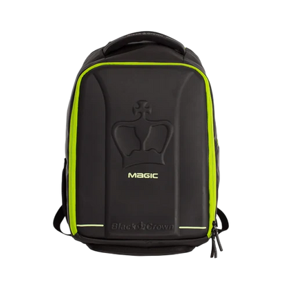 Mochila Black Crown Magic Negro/Amarillo Fluor 2025