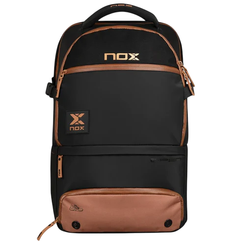 Mochila Nox Luxury Open Series Negro/Marron