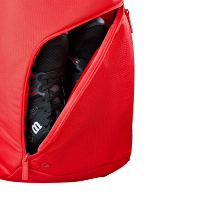 Mochila Wilson Tour Padel Backpack Roja 2025