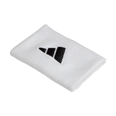 Muñequeras Adidas Blanco/Negro 2 unidades
