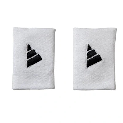 Muñequeras Adidas Blanco/Negro 2 unidades