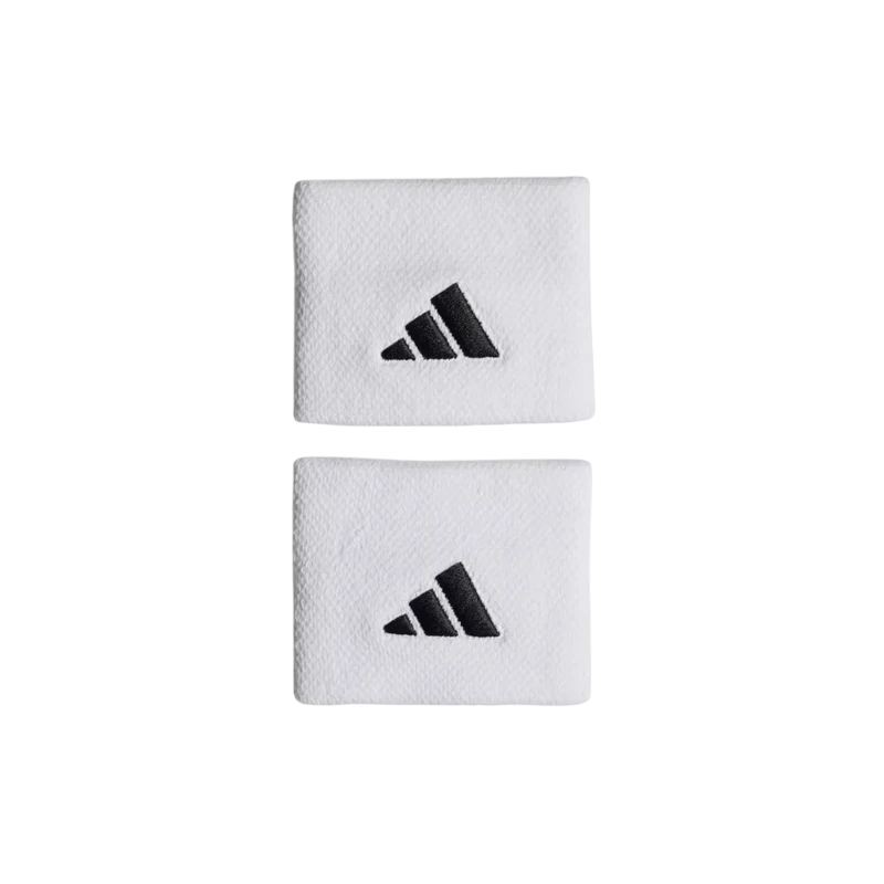 Muñequeras Adidas Pequeñas Blanco/Negro 2 unidades