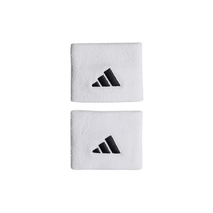 Muñequeras Adidas Pequeñas Blanco/Negro 2 unidades