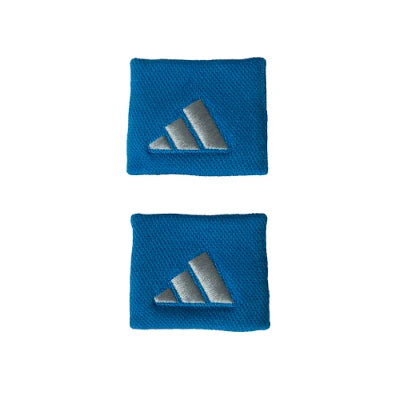 Muñequeras Adidas Pequeñas Azul/Gris 2 unidades