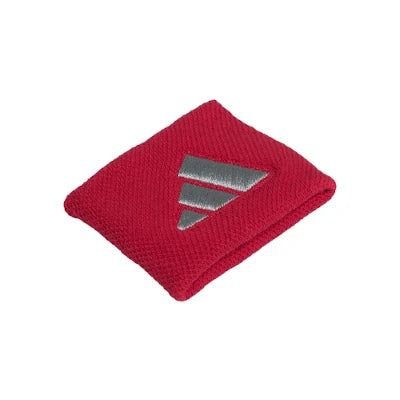 Muñequeras Adidas Pequeñas Rojo/Gris 2 unidades