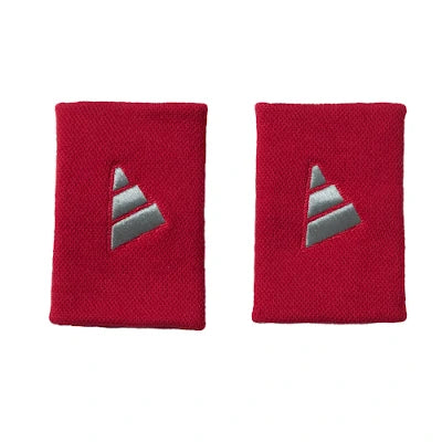 Muñequeras Adidas Rojo/Gris 2 unidades