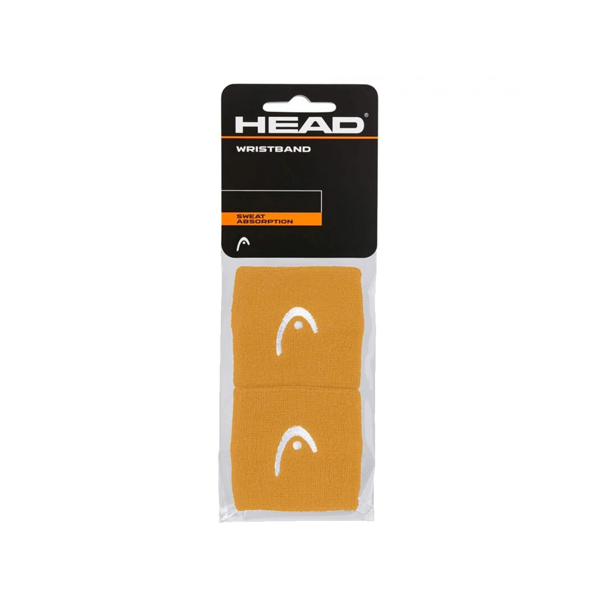 Muñequeras Head 2.5 Amarillo 2025 2 unidades
