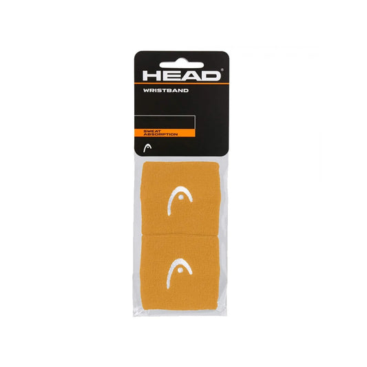 Muñequeras Head 2.5 Amarillo 2025 2 unidades