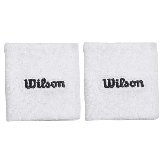 Muñequeras Wilson Blanco 2 unidades