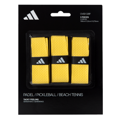 Pack 3 Overgrips Adidas Amarillos