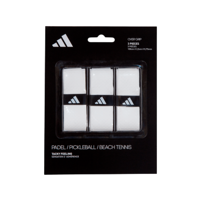 Pack 3 Overgrips Adidas Blancos
