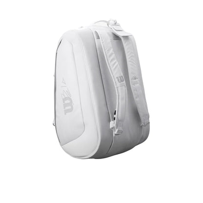 Paletero Wilson Bela Super Tour Padel Blanco