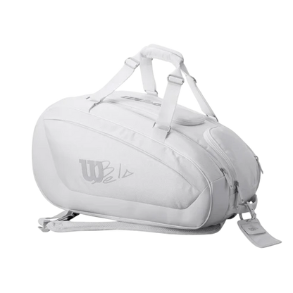 Paletero Wilson Bela Super Tour Padel Blanco