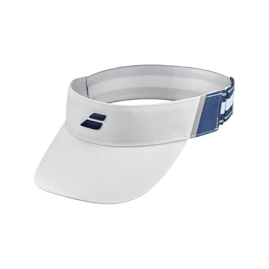 Visera Babolat Elastic Visor Blanco/Azul 2025