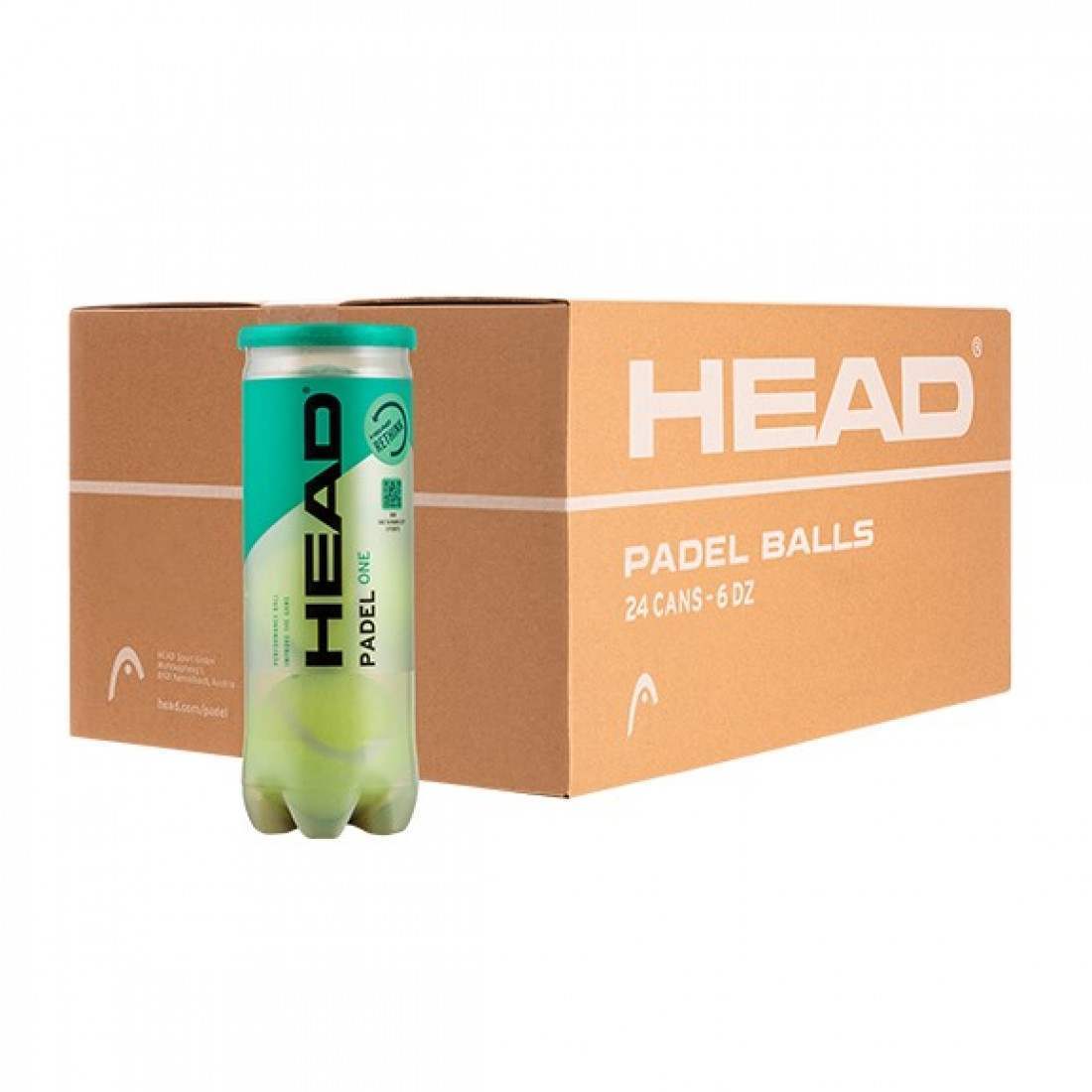 Cajón de Bolas Head Padel One 24 Botes