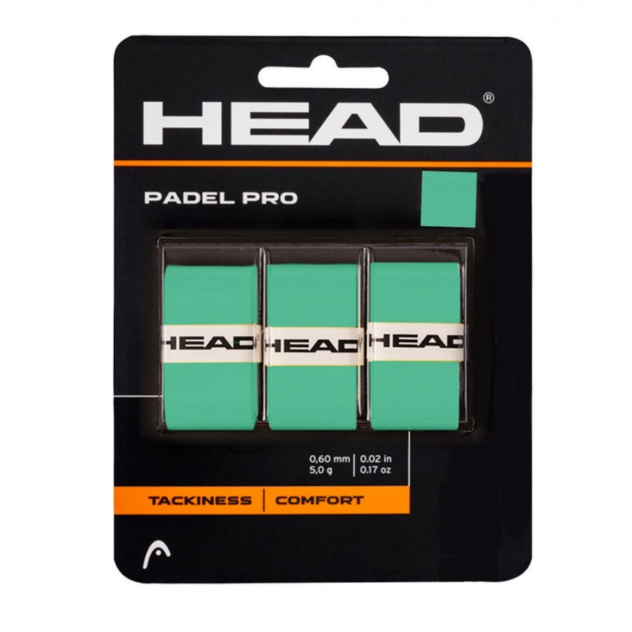 Pack 3 Overgrips Head Padel Pro Verde