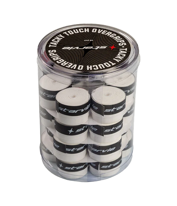 Cubo Overgrips Starvie Tacky Touch Padel 25 unidades