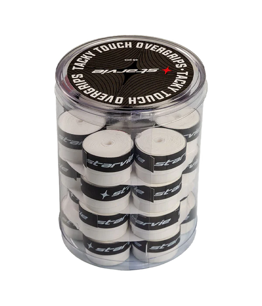 Cubo Overgrips Starvie Tacky Touch Padel 25 unidades