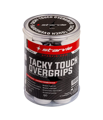 Cubo Overgrips Starvie Tacky Touch Padel 25 unidades